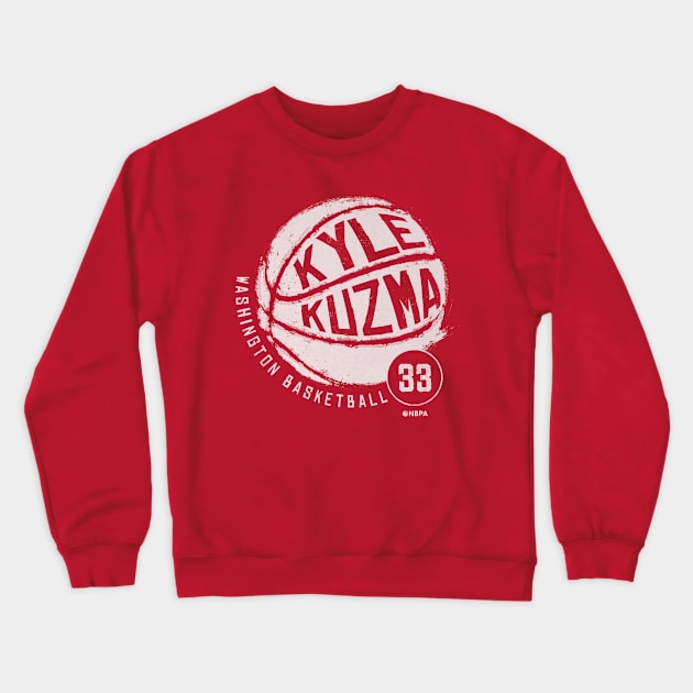 Kyle Kuzma Washington Basketball Crewneck Sweatshirt by TodosRigatSot